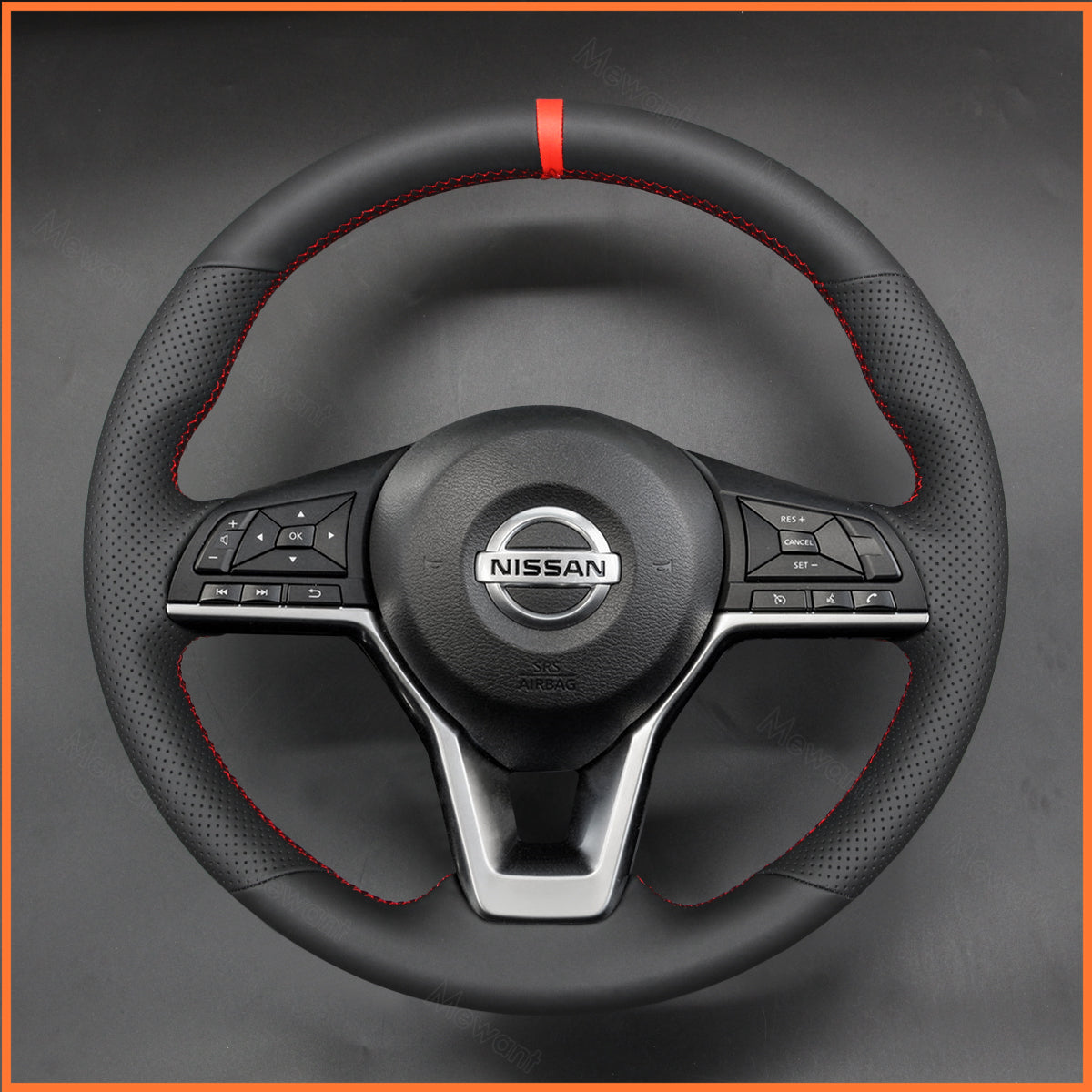 MEWANT Steering Wheel Cover for Nissan Navara 2021-2024
