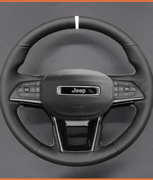 MEWANT Steering Wheel Cover for Jeep Grand Cherokee V(WL) 2021-2025