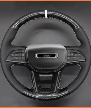 MEWANT Steering Wheel Cover for Jeep Grand Cherokee V(WL) 2021-2025