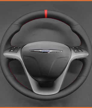 MEWANT steering wheel cover for Lancia Delta 2008-2014 / Chrysler Delta 2011-2014