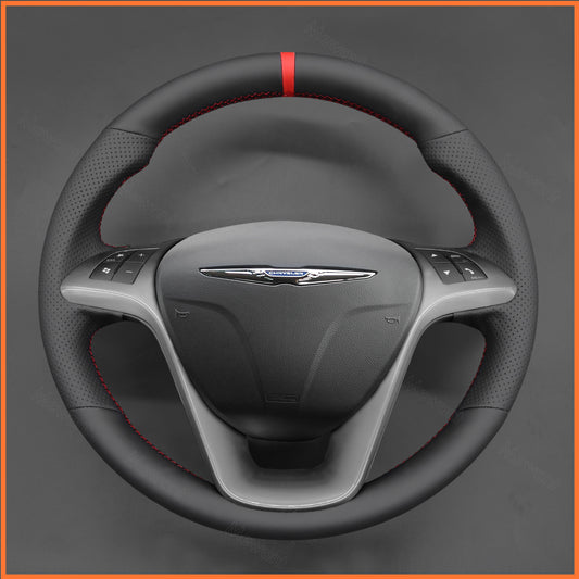 MEWANT steering wheel cover for Lancia Delta 2008-2014 / Chrysler Delta 2011-2014