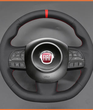 MEWANT steering wheel cover for Fiat 500X 2014-2021