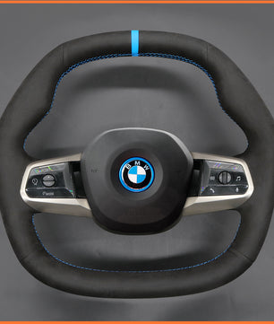 MEWANT Steering Wheel Cover for BMW iX (I20) 2021-2024