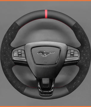 MEWANT Lenkradbezug für Ford Mustang Mach-E 2021-2024