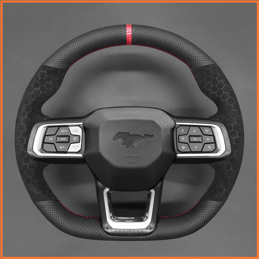 MEWANT Lenkradbezug für Ford Mustang 2024