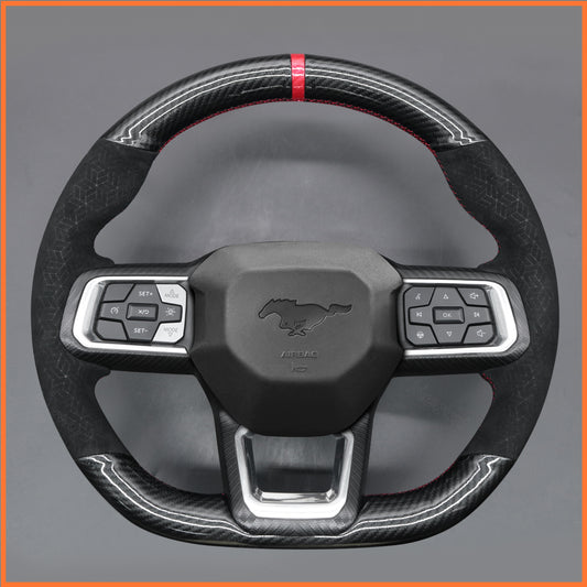 MEWANT Lenkradbezug für Ford Mustang 2024