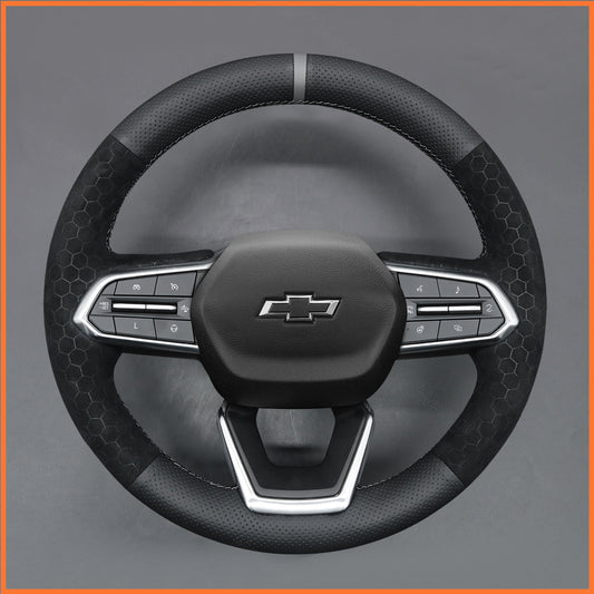 MEWANT Lenkradbezug für Chevrolet Equinox Silverado EV Traverse Tahoe Blazer EV Suburban 2024-2025