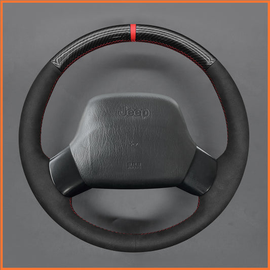 MEWANT Steering Wheel Cover for Jeep Wrangler TJ Cherokee XJ 1997-2002