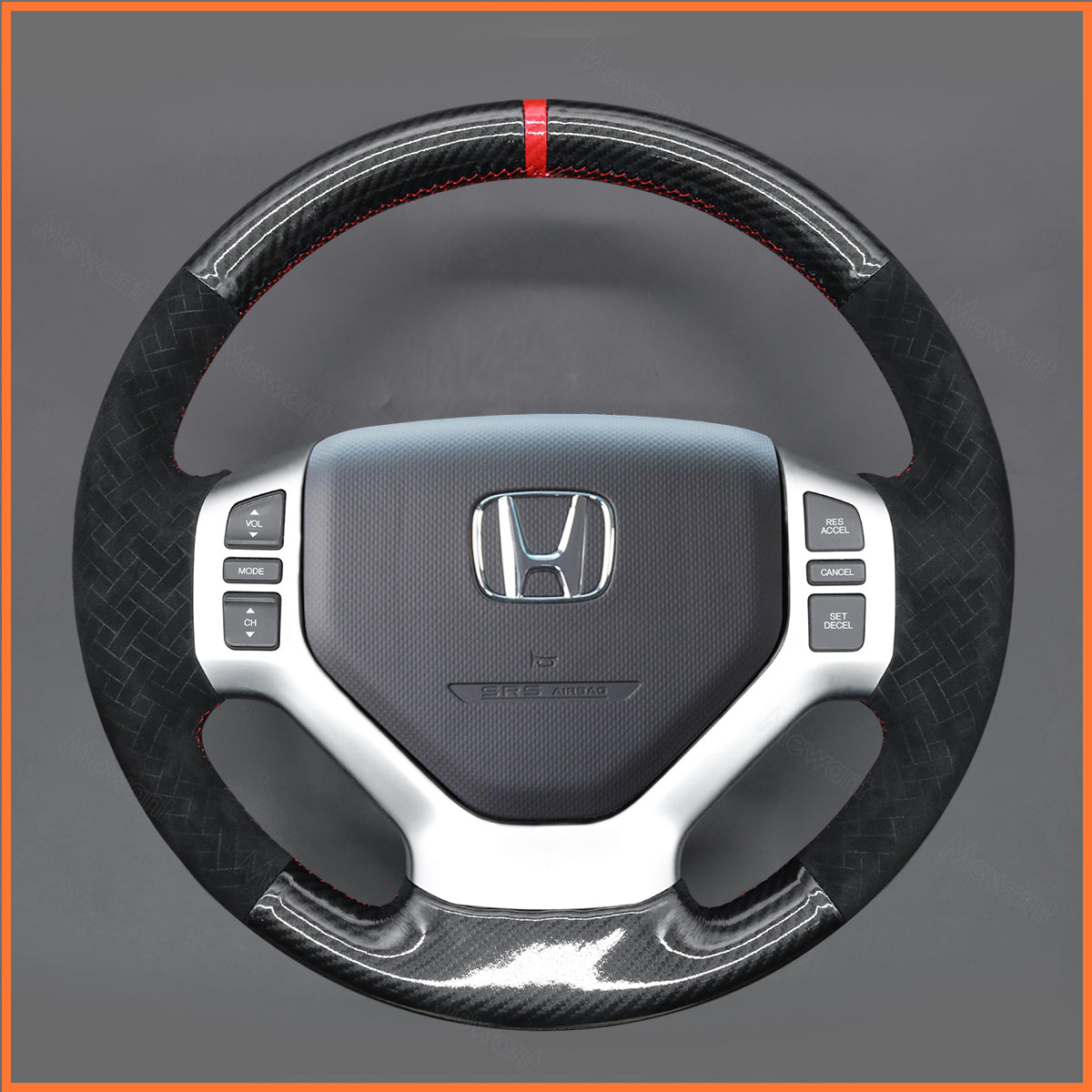 MEWANT Steering Wheel Cover for Honda Ridgeline 2006-2008