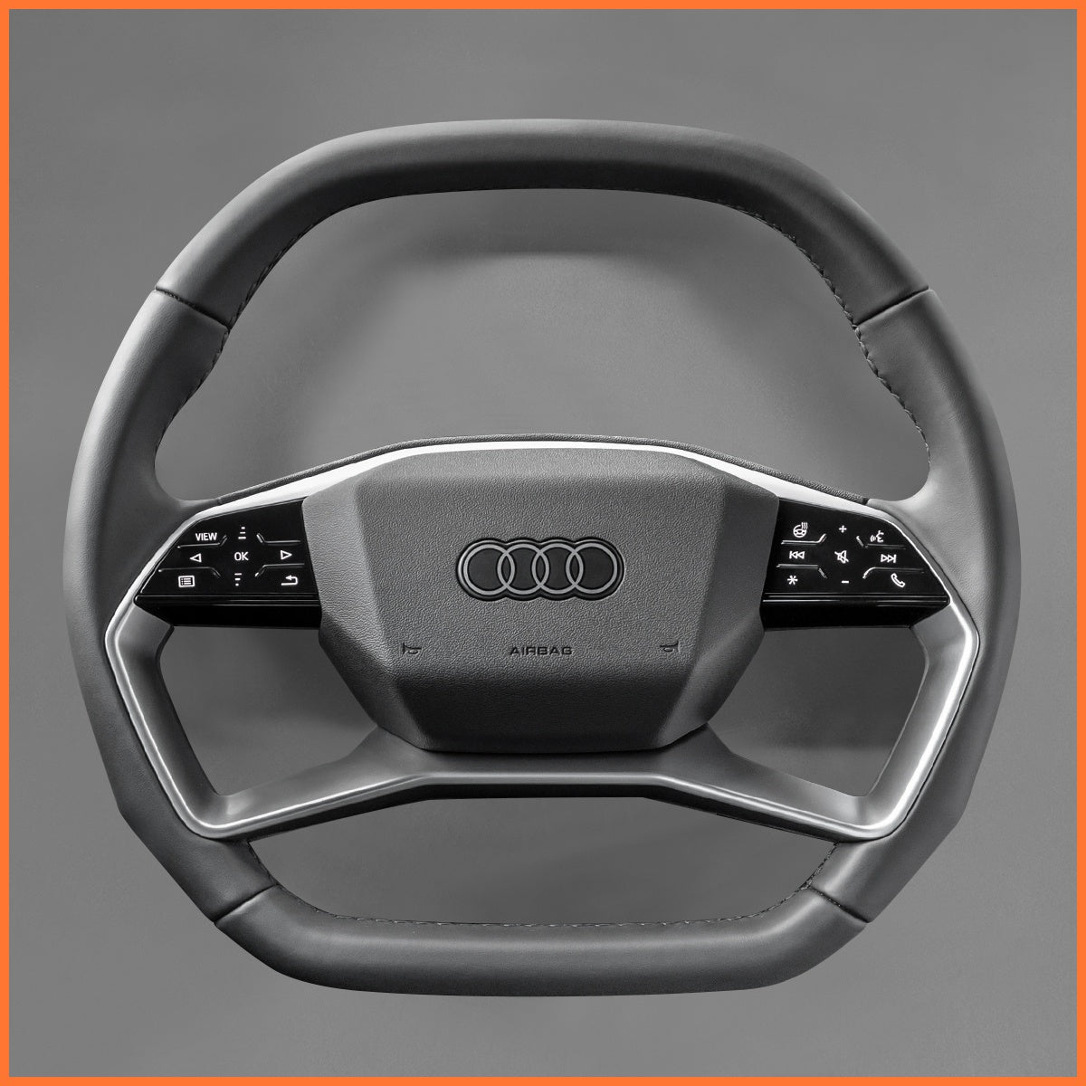 MEWANT Lenkradbezug für Audi Q4 Q5 E-Tron 2022-2024 D-Form