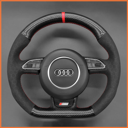 MEWANT Lenkradbezug Für Audi A5 A7 RS S3 S4 S5 S6 S7 SQ5