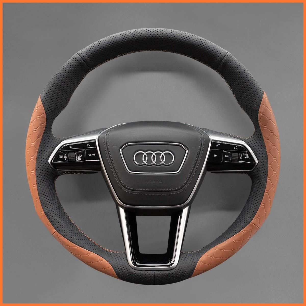 MEWANT Lenkradbezug für Audi A6 A7 A8 S6 S7 RS e-tron 2021-2022 - Mewant.de