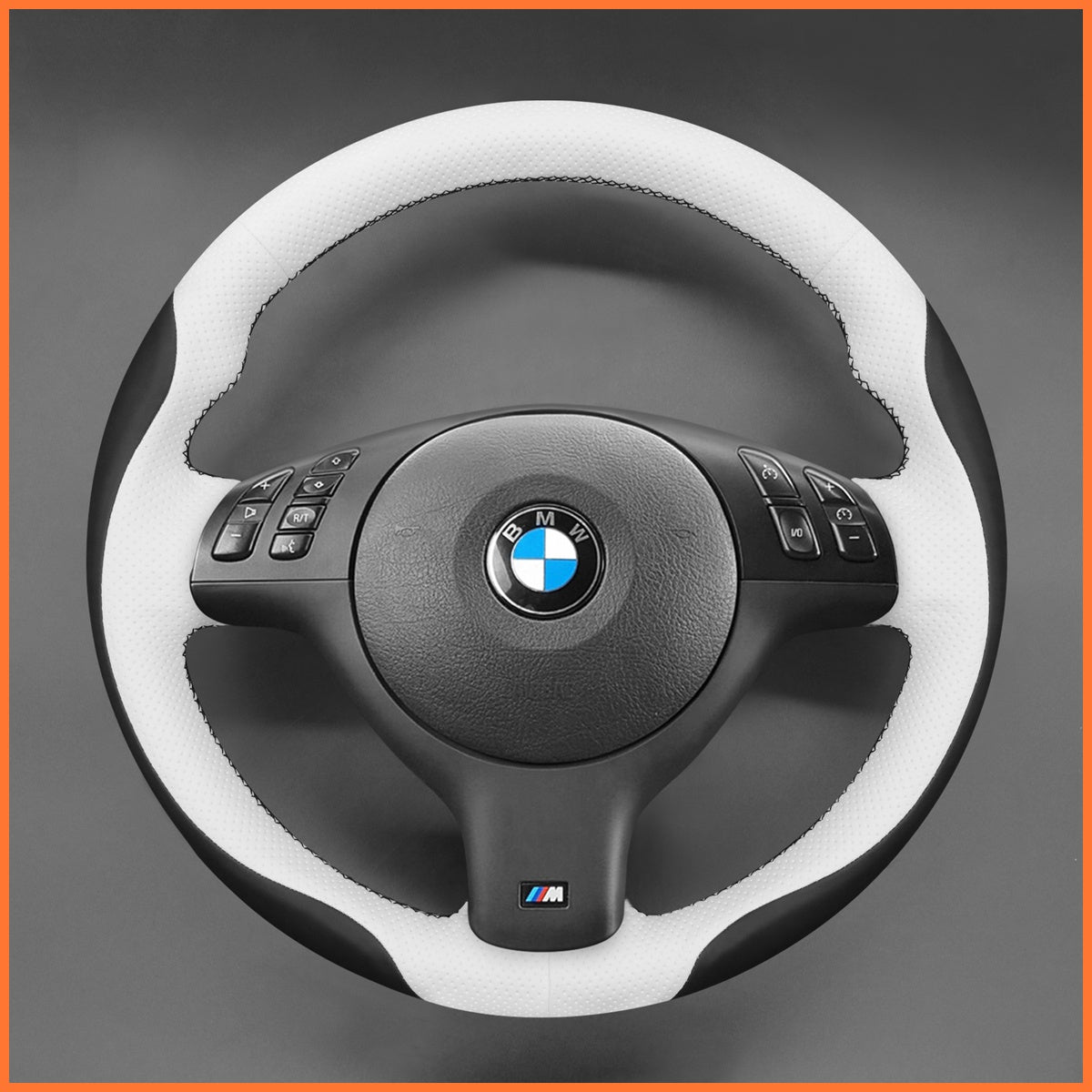 MEWANT Steering Wheel Cover for BMW E46 E39 M5 E39 2000-2006