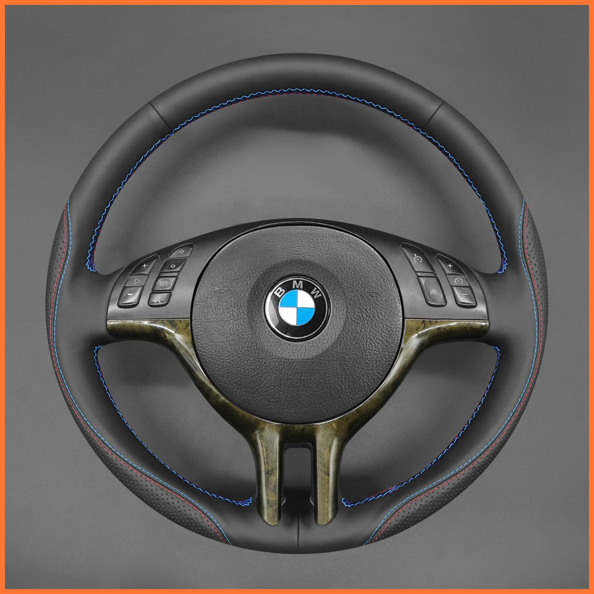 MEWANT Lenkradbezug für BMW 3 Series E46 E39 / X5 E53 / Z3 E36 2000-2004 - Mewant.de