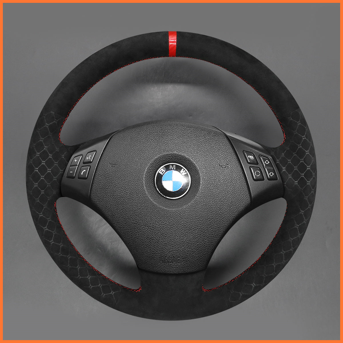 MEWANT Lenkradbezug für BMW 3 Series E90 E91 X1 E84 2005-2011