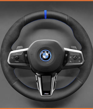 MEWANT Steering Wheel Cover for BMW (M Sport) 2 Series U06 (Active Tourer) 2022-2024 / X1 U11 X2 U10 2024