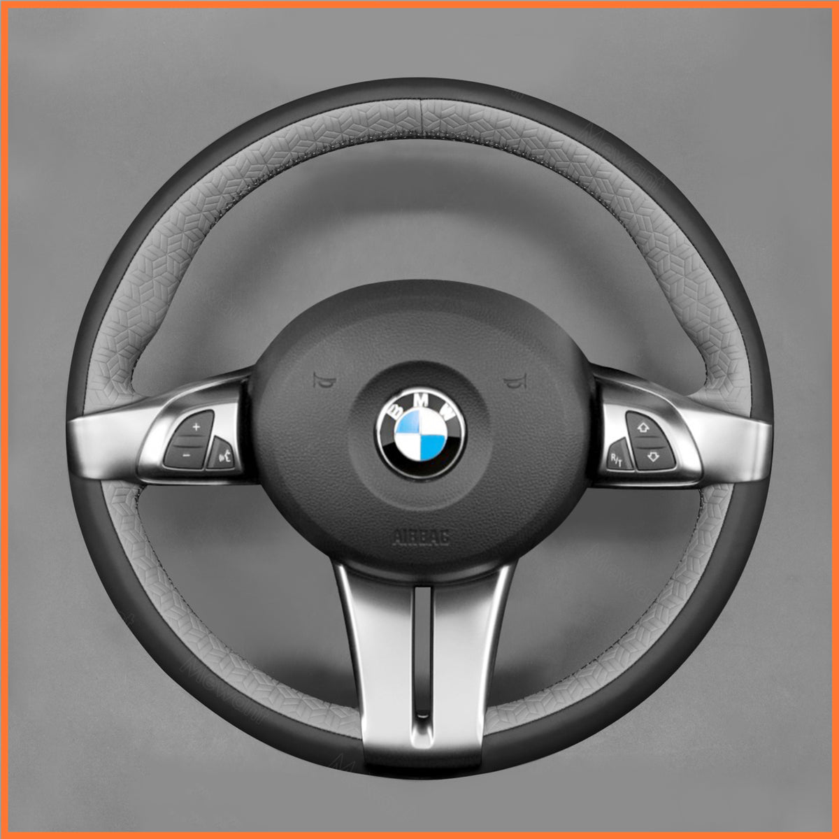 MEWANT steering wheel cover for BMW Z4 E85 E86