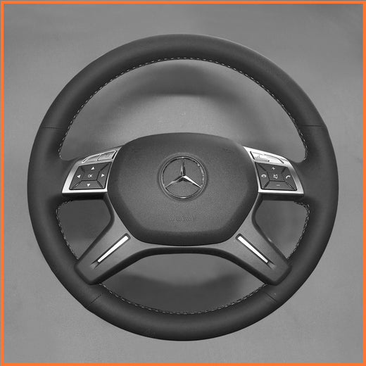 MEWANT Steering Wheel Cover for Benz G-Class W463 GL-Class X166 M-Class W166 2013-2018