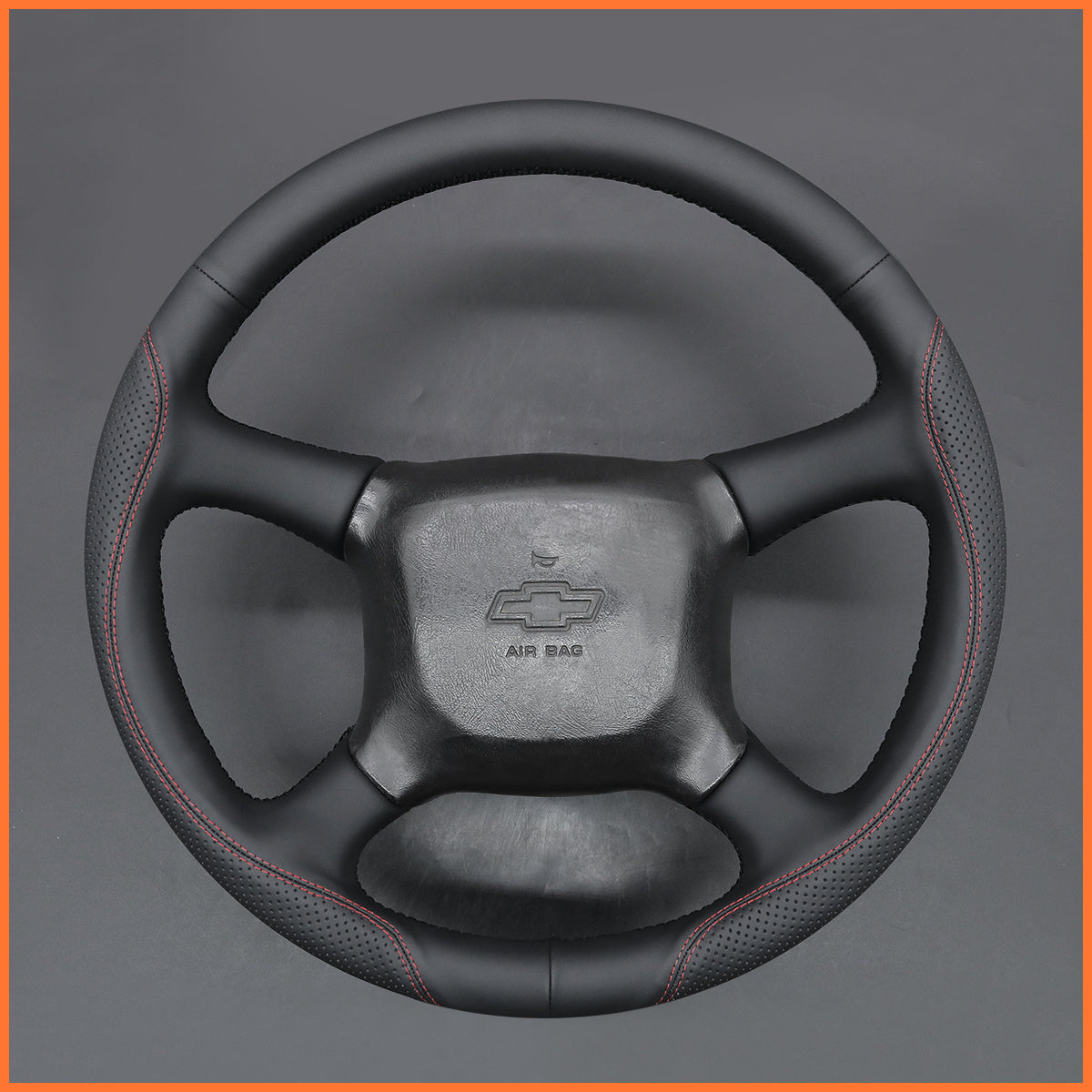 MEWANT Lenkradbezug für Chevrolet (Chevy) Silverado / Astro / Avalanche / Blazer / Express / S-10 / Suburban / Tahoe 1998-2003 - Mewant.de