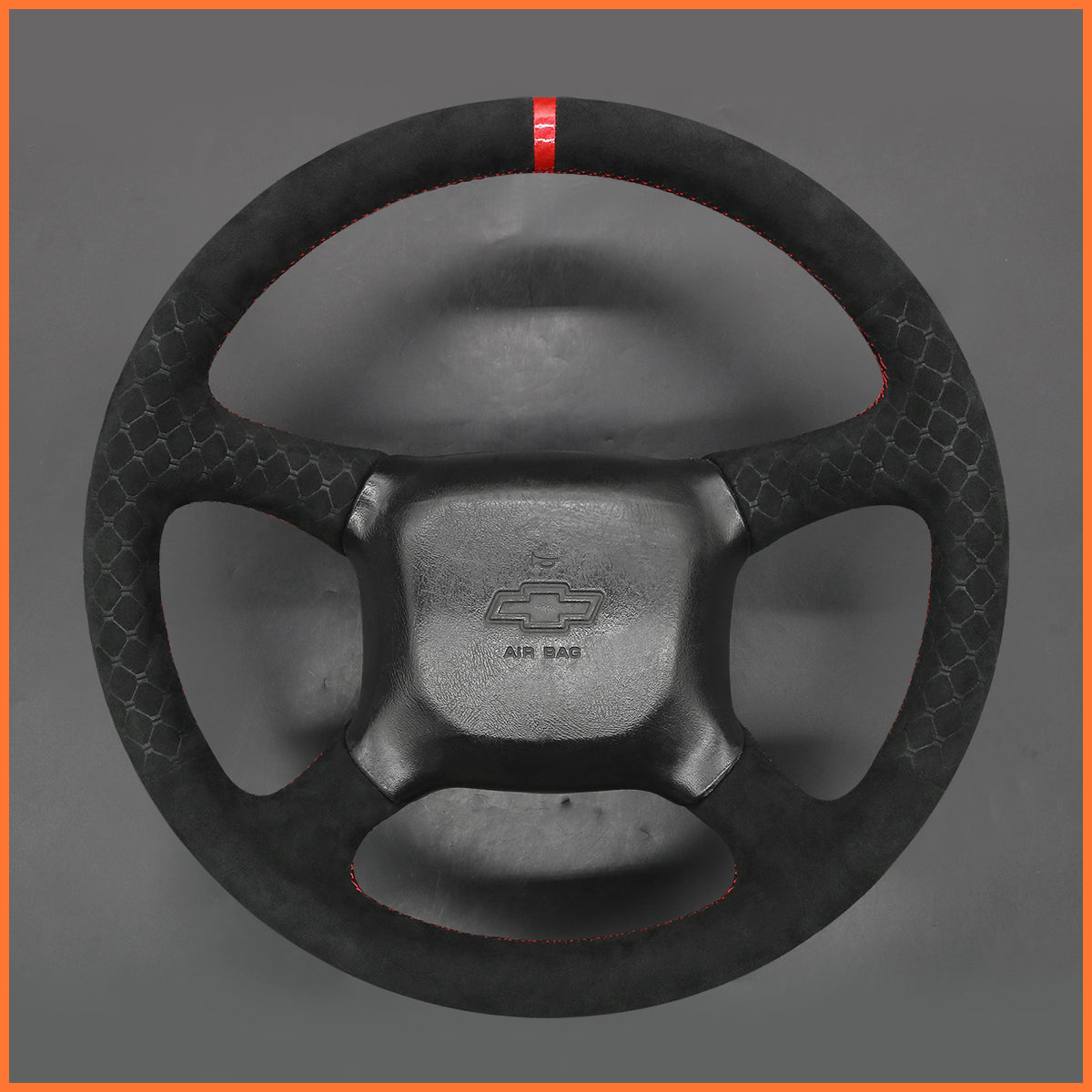 MEWANT Steering Wheel Cover for Chevrolet Chevy Silverado Astro Avalanche Blazer Express S-10 Suburban Tahoe 1998-2003