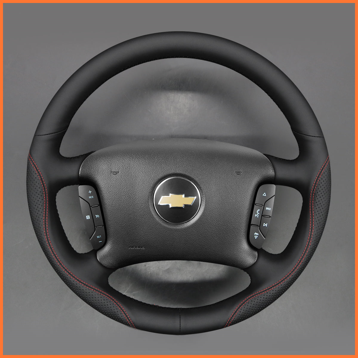 MEWANT Lenkradbezug für Chevrolet Impala Monte Carlo Malibu 2006-2008