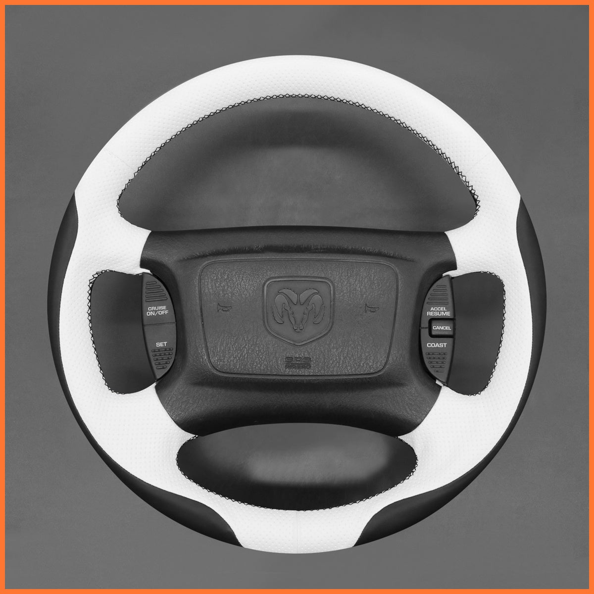 MEWANT Lenkradbezug für Dodge Ram 1500 2500 3500 1998-2003 / Dakota SLT Sport R/T 1997-2004 - Mewant.de