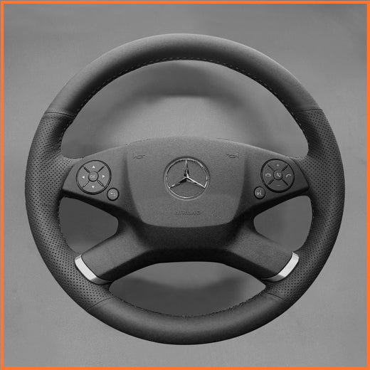 MEWANT Steering Wheel Cover for E-Class W212 2010-2011
