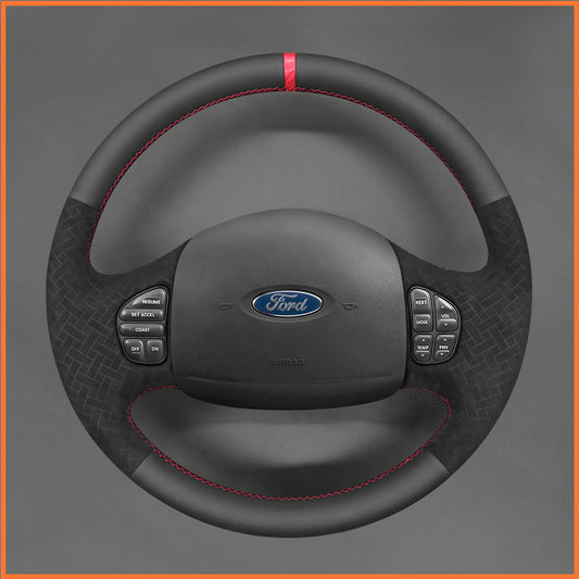 MEWANT Lenkradbezug für Excursion 2002-2005 F-250 F-350 F-450 F-550 2003-2007