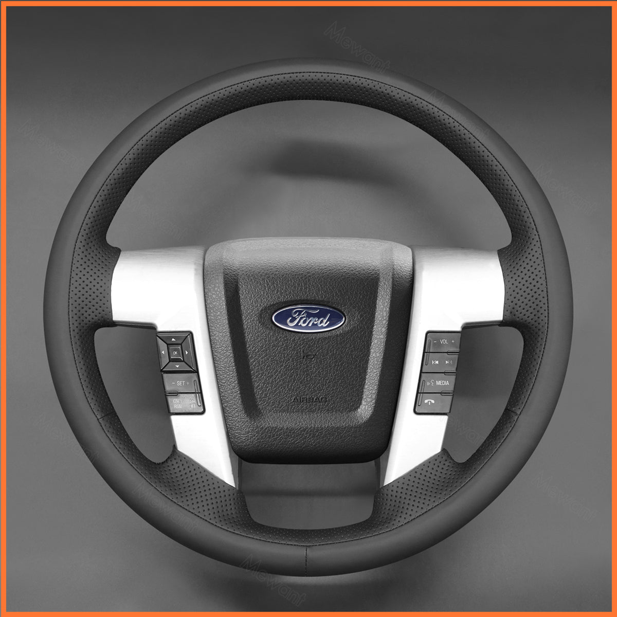 MEWANT Steering Wheel Cover for Ford F-150 2009-2014