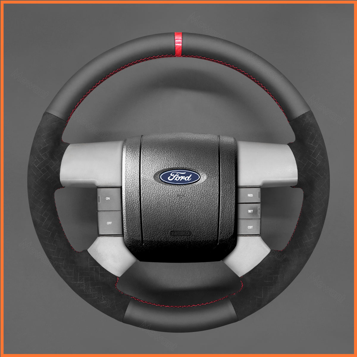 MEWANT Steering Wheel Cover for Ford F150 F250 F350 2004-2008