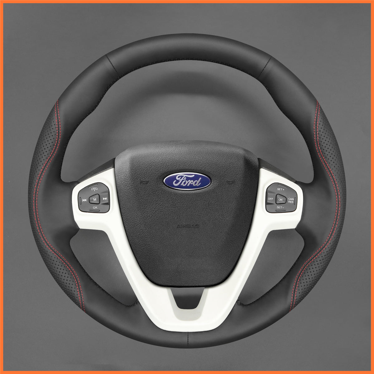 MEWANT Lenkradbezug für Ford Fiesta 2011-2019