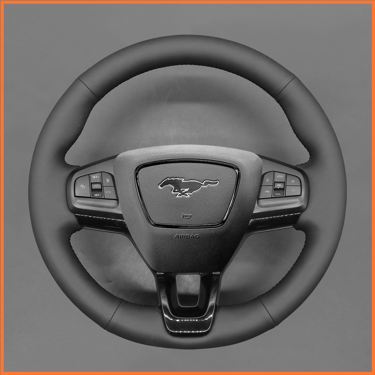 MEWANT Lenkradbezug für Ford Mustang Mach-E 2021-2024