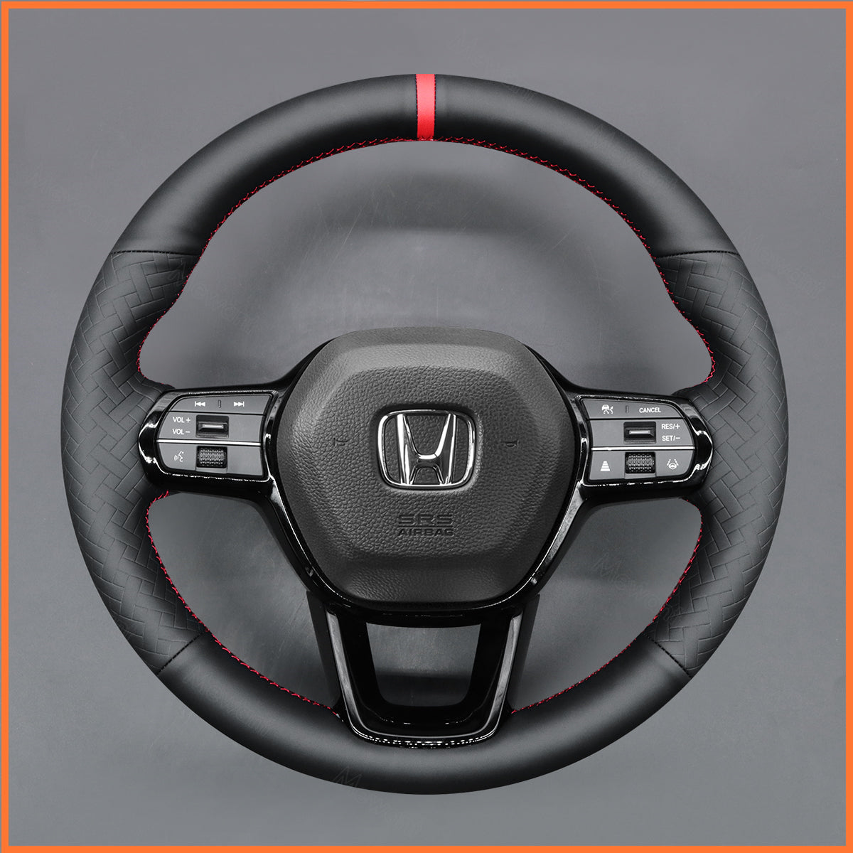 MEWANT Steering Wheel Cover for Honda Civic 11 HRV 2022 -2024 Accord 2023-2024