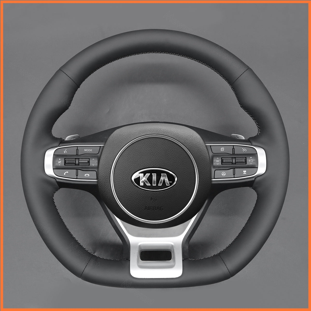 MEWANT steering wheel cover for Kia Sportage 5 (GT-Line) 2021-2022