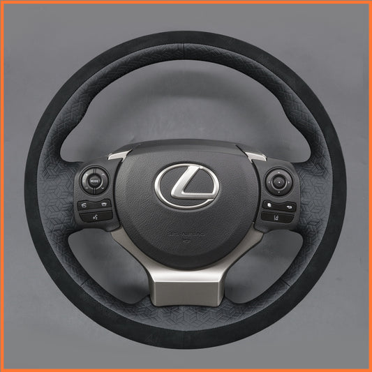 MEWANT Steering Wheel Cover for Lexus IS200t 2016 2017 IS250 2014 2015 IS300 IS350 IS F-Sport Lexus RC 300