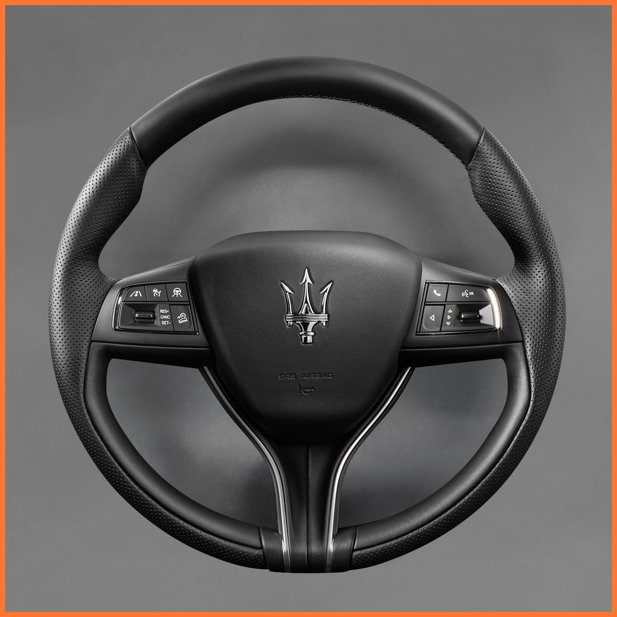MEWANT Lenkradbezug für Maserati Levante Ghibli Quattroporte 2019-2023