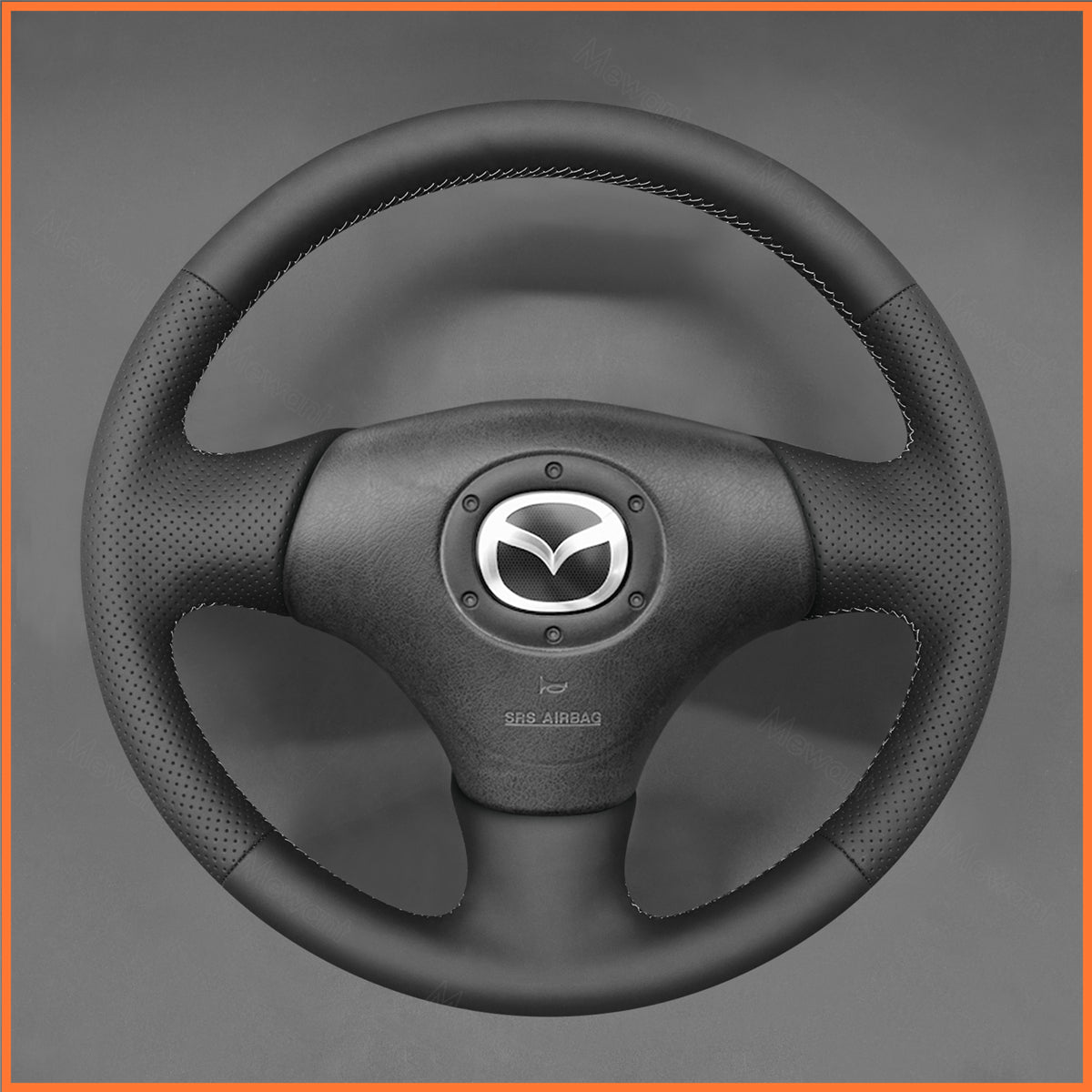 MEWANT Steering Wheel Cover for Mazda MX-5 MX5 Miata NB 1999-2005 / Protege5 2002-2003