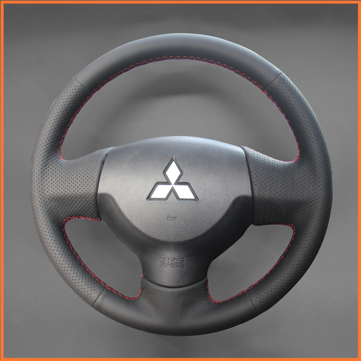 MEWANT Lenkradbezug für Mitsubishi Lancer 9 IX 2008-2017 / Colt 2009-2013