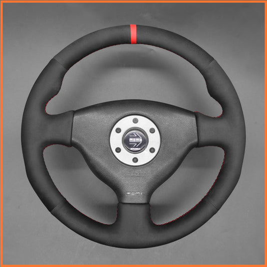 MEWANT Lenkradbezug für Mitsubishi Lancer Evolution 5 V 1998 / Lancer Evolution 6 VI 1999-2000