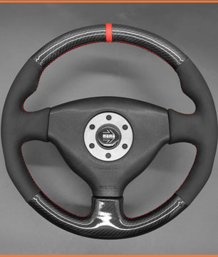 MEWANT Lenkradbezug für Mitsubishi Lancer Evolution 5 V 1998 / Lancer Evolution 6 VI 1999-2000