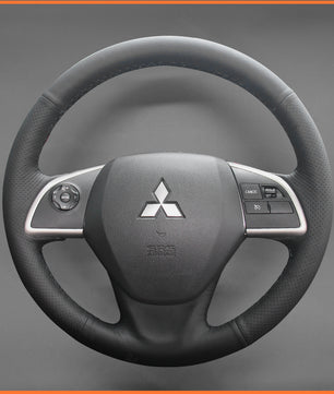 MEWANT Lenkradbezug für Mitsubishi Outlander 2012-2015 / ASX 2013-2021 / L200 2015-2017 / Mirage 2013-2016 / Space Star 2013-2024