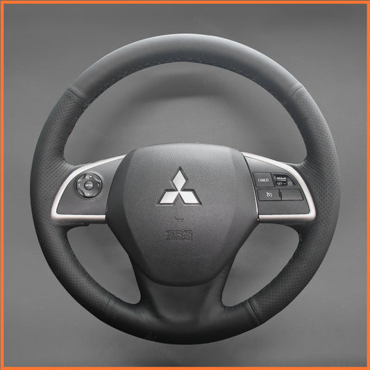 MEWANT Lenkradbezug für Mitsubishi Outlander 2012-2015 / ASX 2013-2021 / L200 2015-2017 / Mirage 2013-2016 / Space Star 2013-2024
