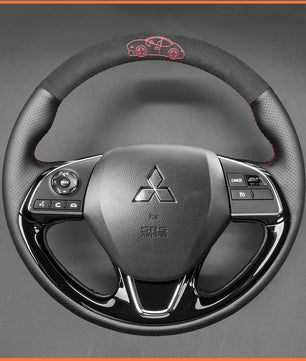 MEWANT Lenkradbezug für Mitsubishi Outlander  ASX  Eclipse Cross  Mirage Space Star 2016-2024