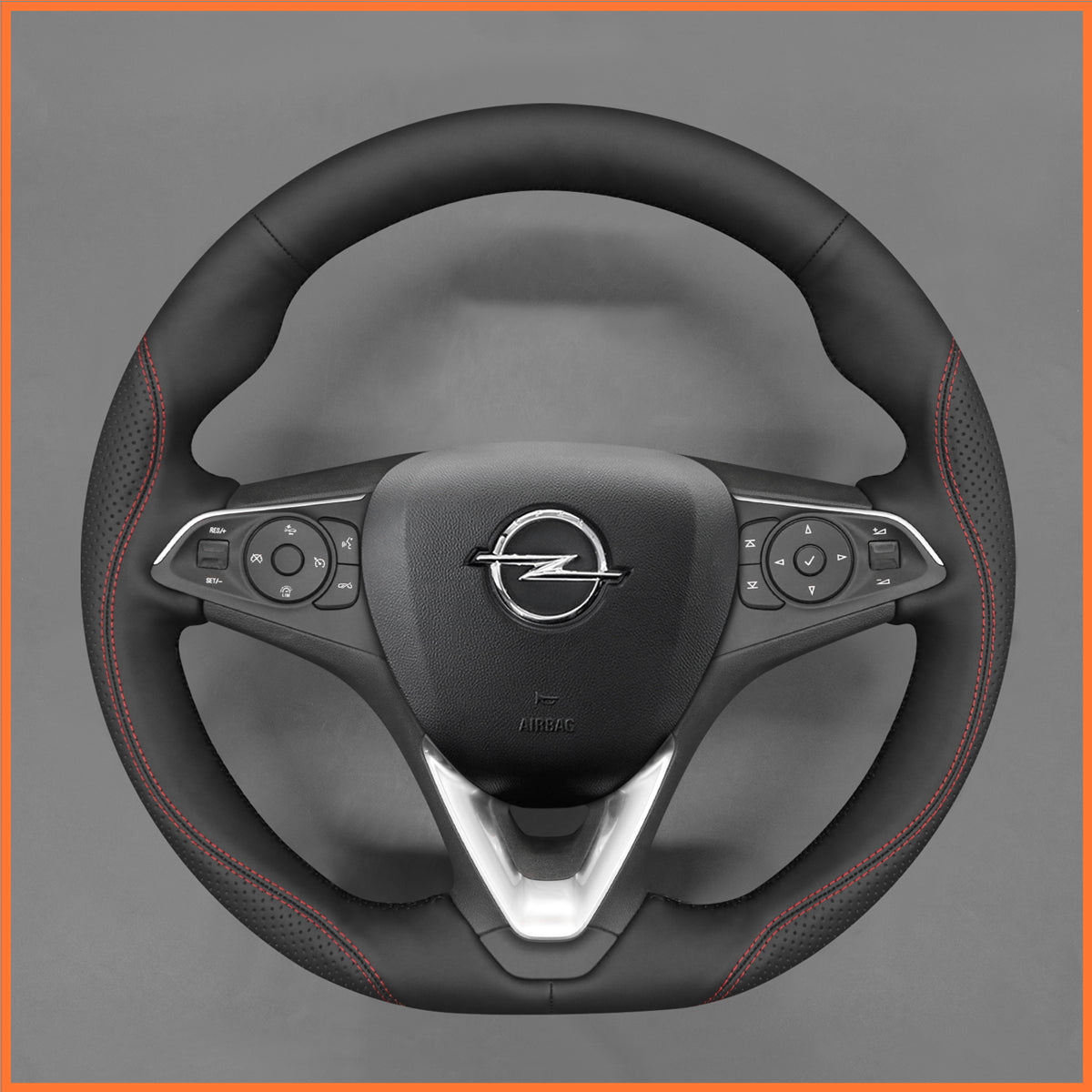 MEWANT Lenkradbezug für Opel Astra K / Combo / Corsa E F / Grandland X / Insignia CT B