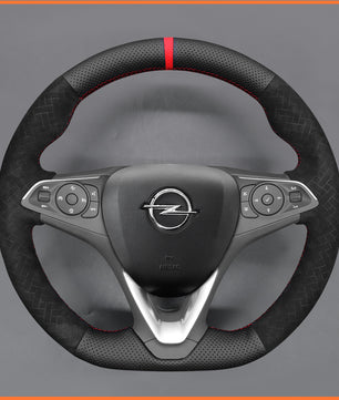 MEWANT Lenkradbezug für Opel Astra (K) 2015-2020 / Combo 2018-2020 /  Corsa (E|F)  / Grandland X 2017-2020