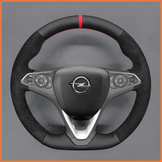 MEWANT Lenkradbezug für Opel Astra (K) 2015-2020 / Combo 2018-2020 /  Corsa (E|F)  / Grandland X 2017-2020
