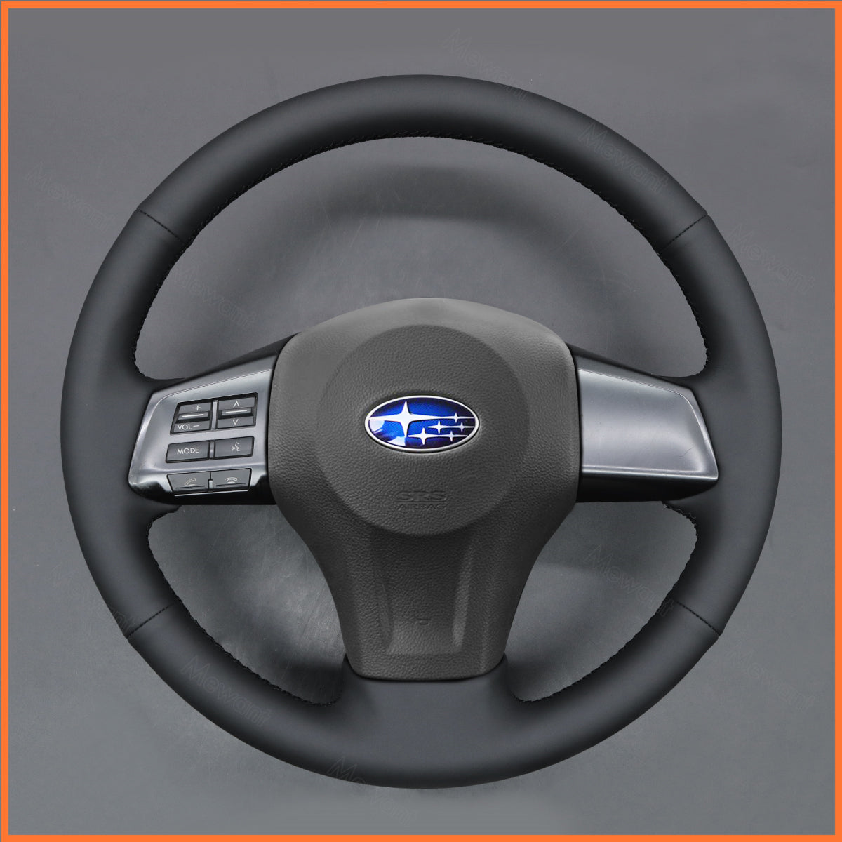 MEWANT Steering Wheel Cover for Subaru Forester Legacy Outback XV (Crosstrek) Impreza