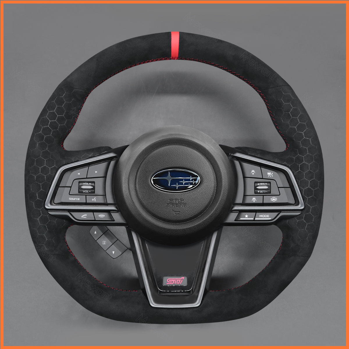 MEWANT Steering Wheel Cover for Subaru WRX 2022-2024