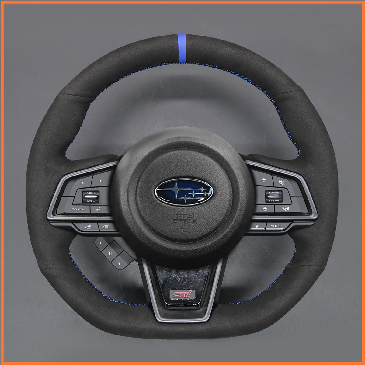 MEWANT Steering Wheel Cover for Subaru WRX 2022-2024