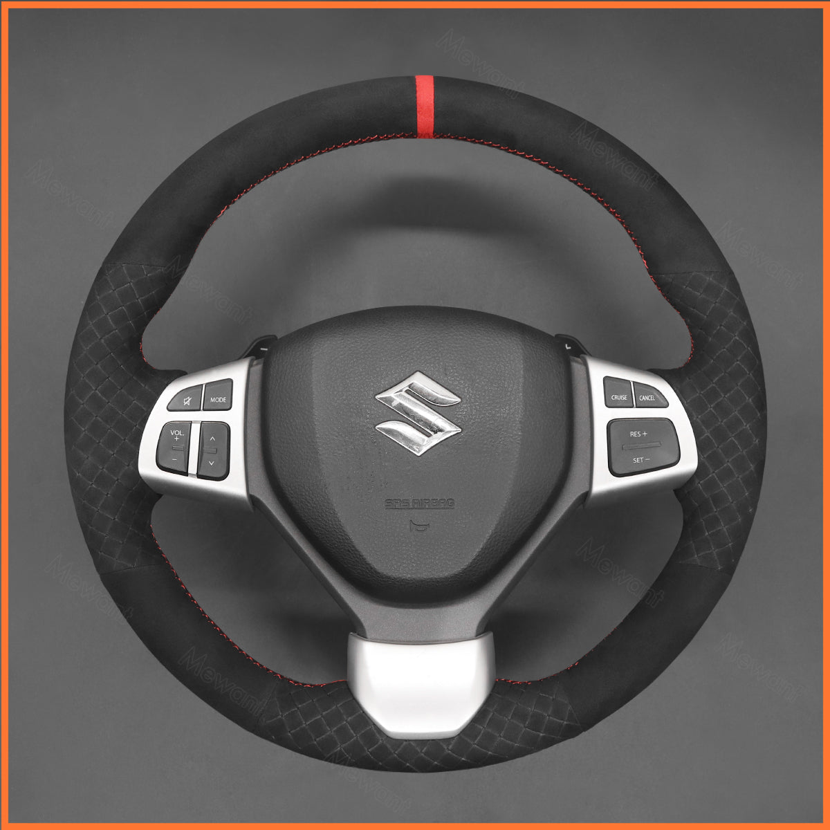 MEWANT Lenkradbezug für Suzuki Swift Sport  Suzuki Vitara S 2016-2019